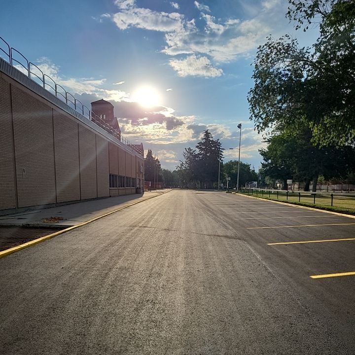 SaskPoly Parking Asphalt Finished